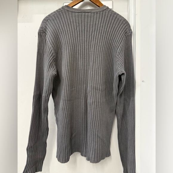 A|X Gray Ribbed Sweater - Picture 7 of 8